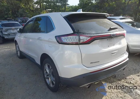 2017 Ford Edge Titanium из США, поврежденный, VIN 2FMPK3K90HBC51466